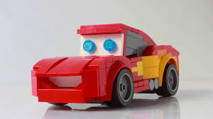 Lightning Mcqueen From Cars As A Lego Speed Champions Car Youtube