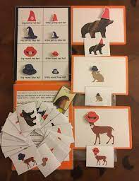 I Want My Hat Back Pack Without Book Size Colour Shape Etsy In 2021 Picture Cards Sequencing Cards Speech And Language