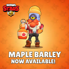 Enemies take damage from the splash, and more damage over time if they stay in the puddle. Brawl Stars On Twitter Maple Barley Has Arrived