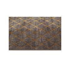 .de chaussures avec tapis d'exercice sur fond jaune, et découvrez plus de 6m de ressources graphiques professionnelles sur freepik. Tapis Salon Graphique Anthracite Et Jaune Par Tapis Chic Collection