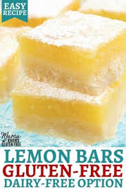 Gluten Free Lemon Bars In 2020 Gluten Free Lemon Bars Gluten Free Lemon Dairy Free Dessert
