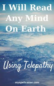 Mind Reading Telepathy White Spell My Spell Caster Mind Reading Tricks Love Spell That Work Witchcraft Spells For Beginners