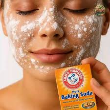 Baking soda for dark spots and wrinkles removal
