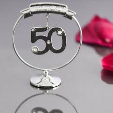 Find thoughtful 50th birthday gift ideas such as personalized father's day picture frame, sports expressions personalized callaway golf balls, personalized kids books, beatles historic newspaper book. Personalised Crystocraft Happy 50th Birthday Cake Topper Gifts For Women Ladies Ebay