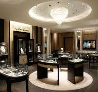 High End Display Counter Design For Jewellery Shop
