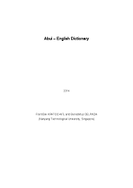 I promise i will write all the time. Pdf Abui English Indonesian Dictionary 2nd Edition Frantisek Kratochvil Academia Edu