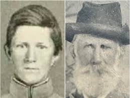 Acquired this ID'd tintype of Benjamin Person Thorp w/personalized note,  who claims to have shot General Reynolds