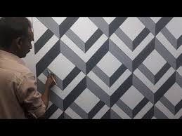 Kumpulan download lukisan 3d pemandangan. 3d Wall Decoration Effect 3d Wall Painting 3d Wall Texture New Design Ideas Interior Design Youtube In 2021 3d Wall Painting Wall Painting Textured Walls