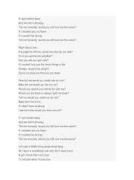 Would you still love me the same? Locked Away Rhythm And Blues Recorded Music