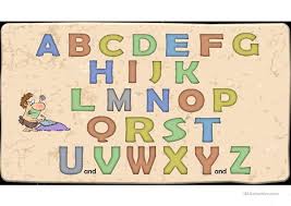This alphabet song in our let's learn about the alphabet series is all about the vowel i. The Alphabet Song English Esl Powerpoints For Distance Learning And Physical Classrooms