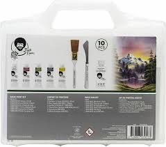 Maybe you would like to learn more about one of these? Bob Ross Basic Set Inkl Malspachtel Pinsel Olfarben Gunstig Kaufen Ebay