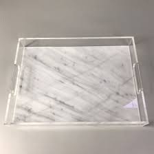 The synthesis modular collection is characterized by the richness. Wholesale Custom Marble Acrylic Tray With Handles For Coffee Table Ottoman Living Room Vanity Or Kitchen China Acrylic Tray And Marble Tray Price Made In China Com