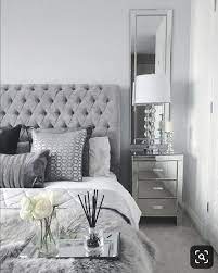Queen beds, king beds, and california king beds, traditional bedrooms, contemporary bedrooms, bed mattresses, matching bedroom mirrors, lingerie chests, bedroom armoires, night stands, night tables, other bedroom accessories. 40 Grey And White Bedroom Ideas Bedroom Interior Grey Bedroom Decor Mirrored Bedroom Furniture