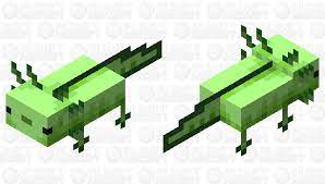How to breed (& feed) axolotls. Green Axolotl Minecraft Mob Skin