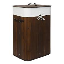 Maybe you would like to learn more about one of these? Homestorie Eco Friendly Foldable Bamboo Laundry Basket Hamper With Lid Large 81 Liter Coffee Brown Amazon In Home Kitchen