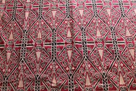 Batik Kalimantan Motif Dayak Dyk 003 Ornamen Batik Tenun Ikat