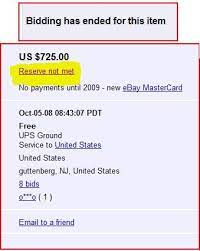 Ebay Buying And Selling Tip: How To Handle The Reserve, An Often Ill Used  Tool | Ablogtowatch