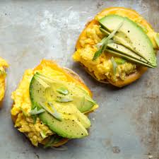 Scrambled Egg And Avocado Breakfast Sandwiches Recipe Kay Chun Food Wine