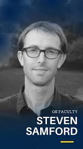Today we are highlight OS faculty member, David Sweetman!