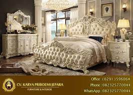 130/250 m2 kamar tidur : Kamar Set Mewah Bello Italia Terbaru Asli Ukiran Jepara