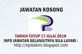 Check spelling or type a new query. Jawatan Kosong Lembaga Pertubuhan Peladang Lpp 17 Julai 2018