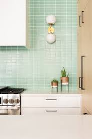 Modern Midcentury From Alykhan Velji Designs Rue Modern Kitchen Backsplash White Modern Kitchen Green Kitchen Backsplash