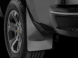 Also known as the mud flap or splash guard, it works with the help of the fenders using a durable and flexible rubber material. Mud Flaps Laser Measured Splash Guards For Trucks And Suv S Weathertech