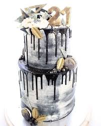 Black And White Drip Cake For Men Layers Of White Choc Raspberry Layers Paired With Salted Caramel Swiss Meringue Buttercream All Topped Wit 21st Birthday Cakes White Birthday Cakes Drip Cakes