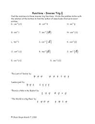 Check spelling or type a new query. Functions Inverse Trig Functions Half By We Re Bruyn Math Tpt