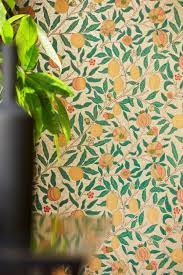 Fruit By Morris Gold Jade Wallpaper Wallpaper Direct Classic Wallpaper Wallpaper Morris Wallpapers