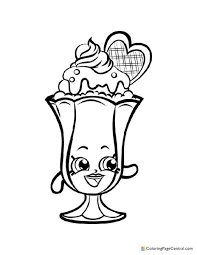 Dessert food its fun and delicious. Dessert Coloring Page Central