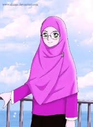 Anda pun bisa menggambar sketsa sekolah gambar sketsa sekolah tk biasanya di desain beserta anak. 75 Gambar Kartun Muslimah Cantik Dan Imut Bercadar Sholehah Lucu