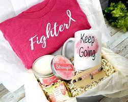 Some of the things would make good virtual gifts if you need to send something from afar. Breast Cancer Gift Basket Inspirational Gift Box Bluestoneriver Stoneriverjewelry