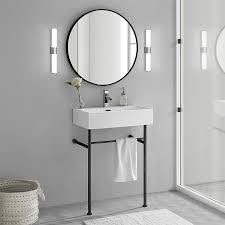 console sink, small bathroom sinks