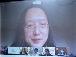 Taiwan's Audrey Tang discusses Fukushima challenges with students