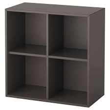 Étagère exterieurepour mes plantestout simplement parfait pour mon besoin5. Eket Etagere Murale A 4 Compartiments Gris Fonce Ikea