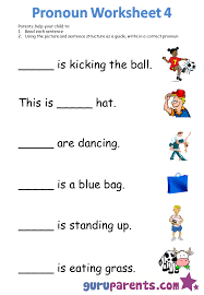 Students must read the sentences carefully, as the same words are repeated with changing usage. Pronoun Worksheet 4 Pronoun Worksheets Personal Pronouns Worksheets English Worksheets For Kids