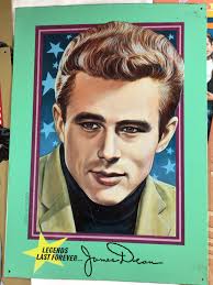 James Dean Original Art Posters JAMES DEAN An American Icon