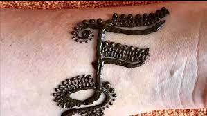 Top 30 simple bridal mehndi designs 2021 | mehndi designs simple. Alphabet Mehndi Design F Mehndi Designs 1171x659 Wallpaper Teahub Io