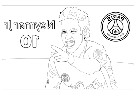 14 Authentique Coloriage Psg Photos Coloriage Foot Coloriage Coloriage Joueur De Foot