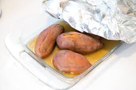 Remove the pan from the stove. Best Baked Sweet Potatoes How To Bake Sweet Potatoes