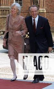 STOCKHOLM 20060430 Foreign Minister Jan Eliasson with wife Kerstin arrives  at Parliaments lunch in