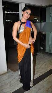 Kareena Kapoor In Sougat Paul Sari At Filmfare Cover Launch Indian Fashion Saree Trends Saree Designs