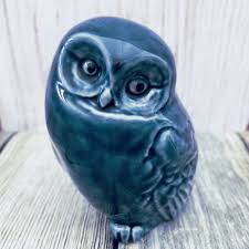 1.1k views · june 17. Poole Pottery Blue Small Owl