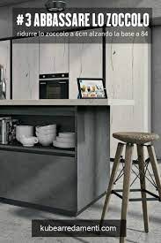 3 Abbassare Lo Zoccolo A 6cm Ci Ha Permesso Di Mantenere L Ergonomia Senza Rinunciare Alla Ghiotta Occasione Di A Piccoli Elettrodomestici Interni Cucine