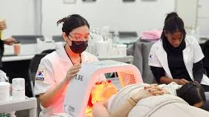 Get Glowing with LED Light Therapy - Korea Mikwang Beauty Academy