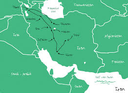Turkije (türkiye) gelegen tussen de middellandse zee en de zwarte zee op de grens van europa en azië. Backpack Route Iran Backpackeninazie Nl