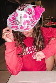 Cowboy Party Hat Cowgirl Hats Cowboy Party Hat Cowprint Cowboy Hat