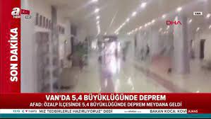 Depremin büyüklüğü 3.6 olurken, sarsıntının 8.0 kilometre derinlikte kaydedildiği aktarıldı. Son Dakika Van Da 5 4 Buyuklugunde Deprem Deprem Ani Kamerada Video Videosunu Izle Son Dakika Haberleri