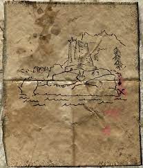 Treasure Map Iii Skyrim Treasure Map Iii | Legacy Of The Dragonborn | Fandom